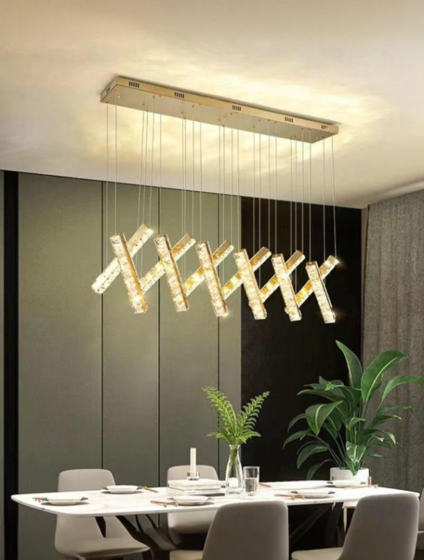 Lampara Decorativa en x Sobre Pedido