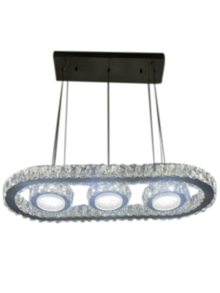 Lámpara 3 Aros Óvalo