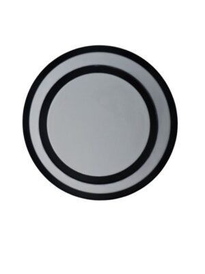 Plafon de Techo Diseño Geometricos Circulos en Negro