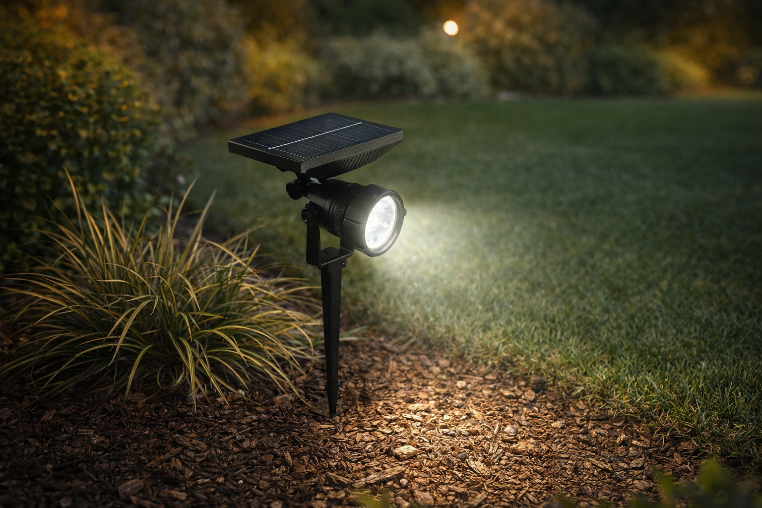 Estaca Solar LED para Jardín 5W