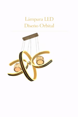 Lámpara Colgante LED - Diseño Orbital