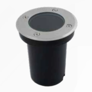 Bala LED de piso – GU10 Satin Redonda