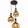 Lámpara Colgante - Triple Esfera Decorativa