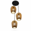 Lámpara Colgante - Triple Cilíndrica Decorativa